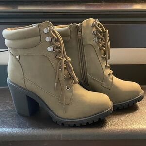 Torrid Green Heeled Boots - Size 9